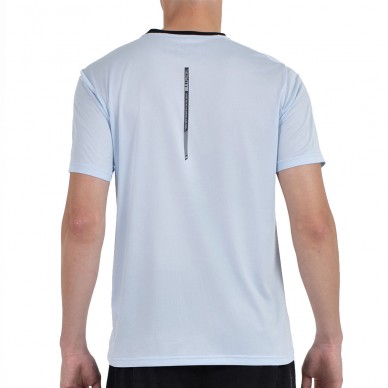 T-shirt Bullpadel Cheles bleu glacier chiné
