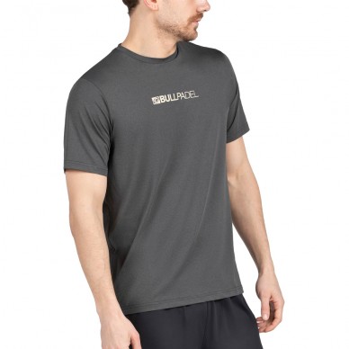 T-shirt Bullpadel Coledil noir chiné