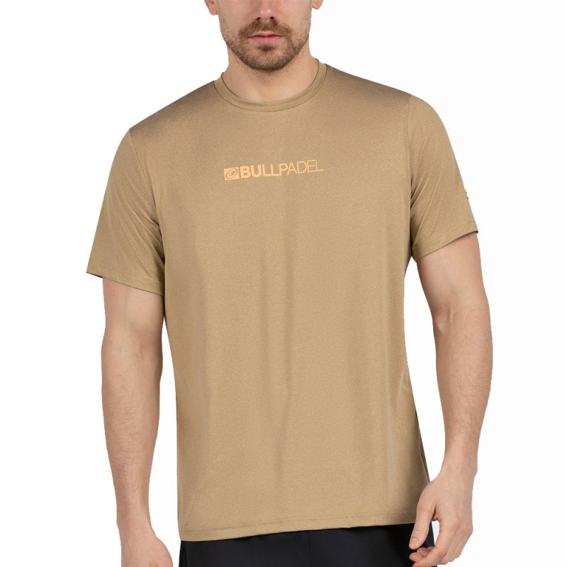 T-shirt Bullpadel Coledil ocre vigoré