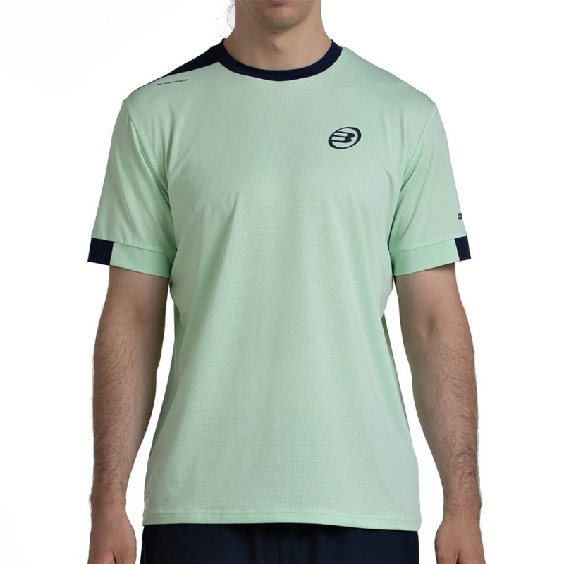 T-shirt Bullpadel Mananu vert acide