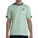 T-shirt Bullpadel Mananu vert acide
