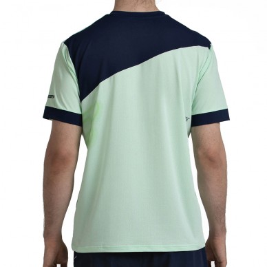T-shirt Bullpadel Mananu vert acide