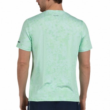 T-shirt Bullpadel Masama vert acide