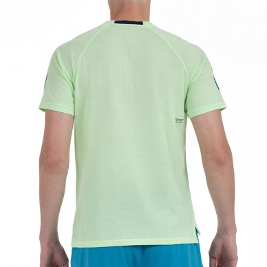 T-shirt Bullpadel Montse vert acide chiné