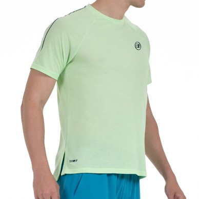 T-shirt Bullpadel Montse vert acide chiné
