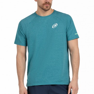 T-shirt Bullpadel Montse vert bleuté chiné
