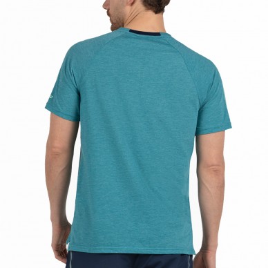 T-shirt Bullpadel Montse vert bleuté chiné