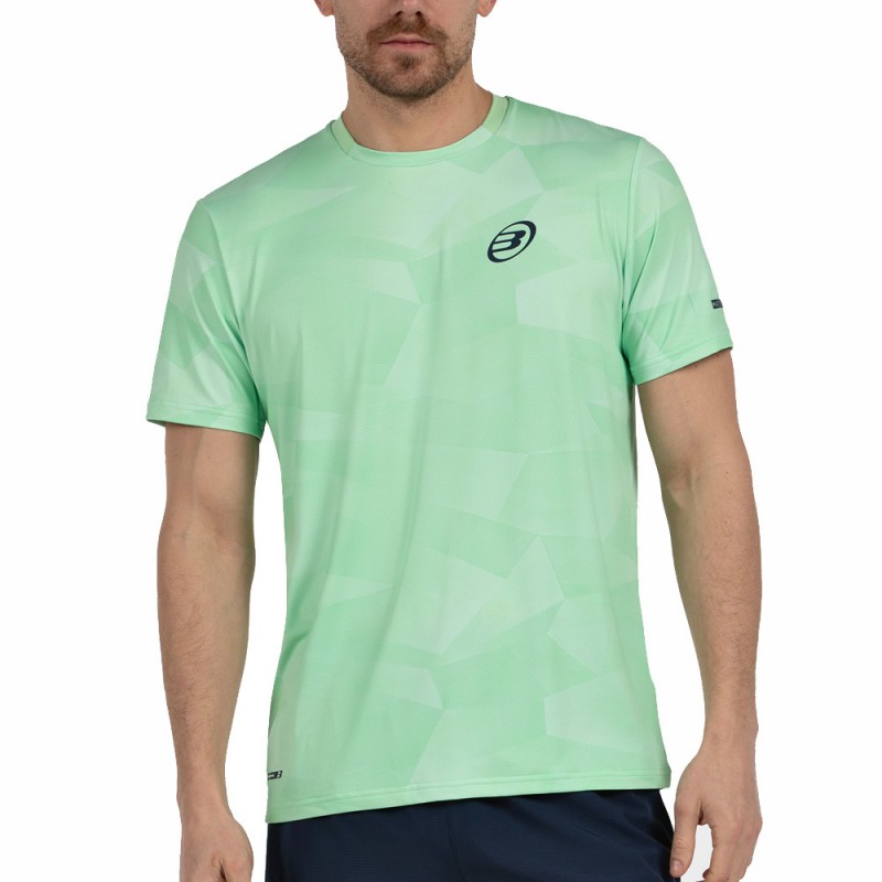 T-shirt Bullpadel Manin vert acide
