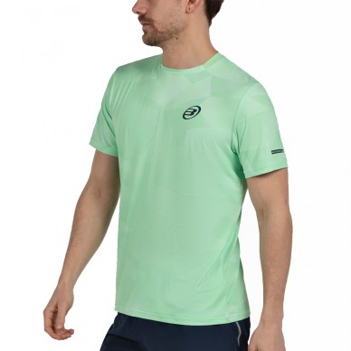 T-shirt Bullpadel Manin vert acide