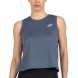 T-shirt Bullpadel Palacel océan profond chiné