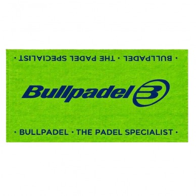 Serviette Bullpadel BPTOWEL26 100X50 vert acide