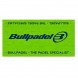 Serviette Bullpadel BPTOWEL26 100X50 vert acide