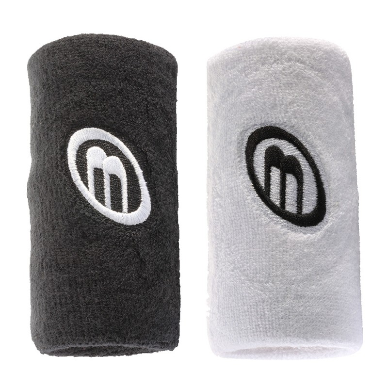 Poignets Bullpadel BPMU262 noirs blancs