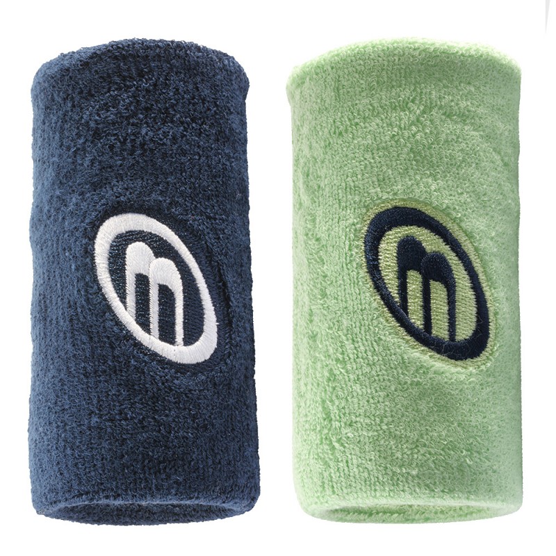 Poignets Bullpadel BPMU262 vert acide bleu