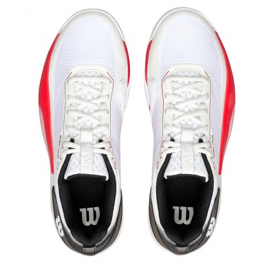 Chaussures Wilson Rush Tour 5 Clay white black 2026