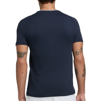 T-shirt Wilson Team Seamless Crew bleu marine