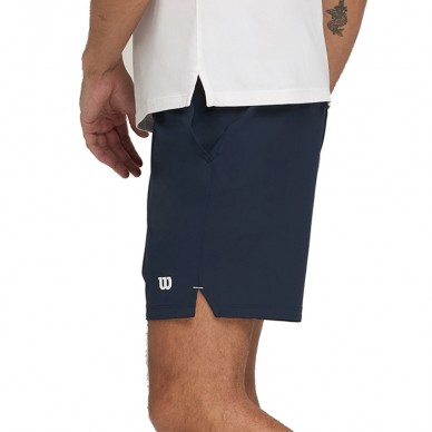 Short Wilson Team 7" bleu marine