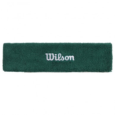Bande Wilson Terry vert logo blanc