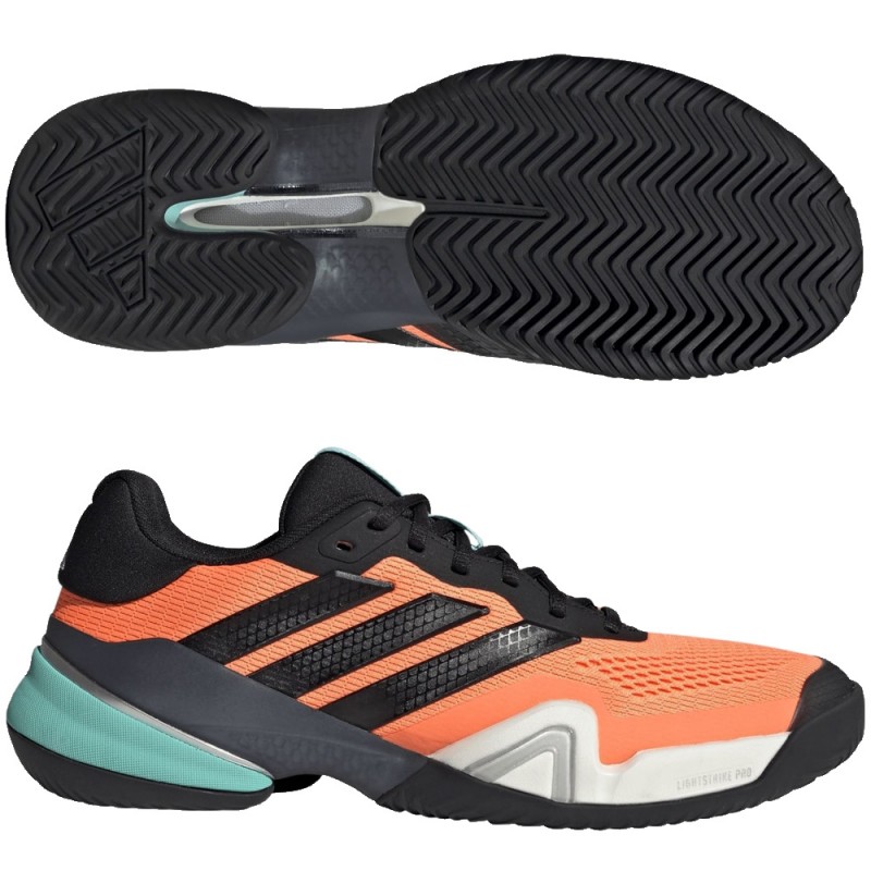 Chaussures Adidas Barricade 14 M Clay flash aqua lucid orange 2026