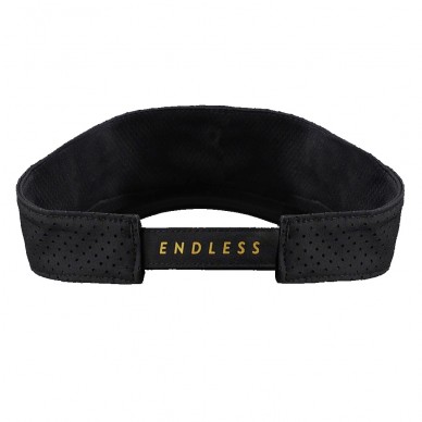 Visière Endless Icon noire dorée