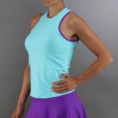 T-shirt Endless Essential bleu violet