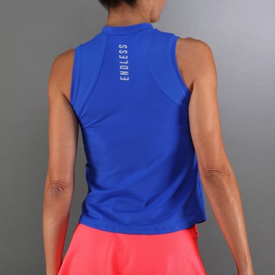 Polo Endless Glam bleu royal