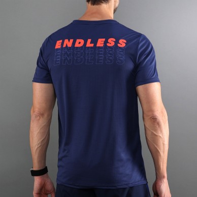 T-shirt Endless Ace Rush bleu marine