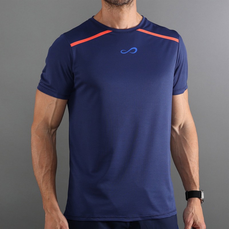 T-shirt Endless Ace Rush bleu marine
