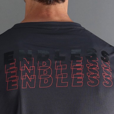 T-shirt Endless Ace Rush titane