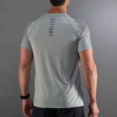 T-shirt Endless Feisty Hexagon vert clair