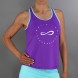 T-shirt Endless Cercle violet