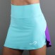 Jupe Endless Bloom bleu aqua