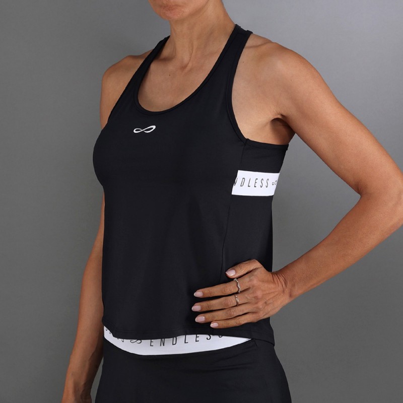 T-shirt Endless Allure noire
