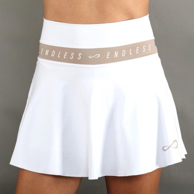 Jupe Endless Allure blanche delave