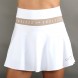 Jupe Endless Allure blanche delave