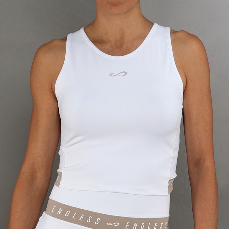 T-shirt Endless Chill II blanche delave
