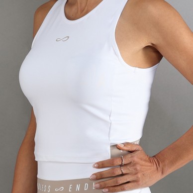 T-shirt Endless Chill II blanche delave