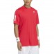 T-shirt Adidas Club 3STR rouge rubis