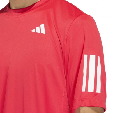 T-shirt Adidas Club 3STR rouge rubis