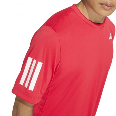 T-shirt Adidas Club 3STR rouge rubis