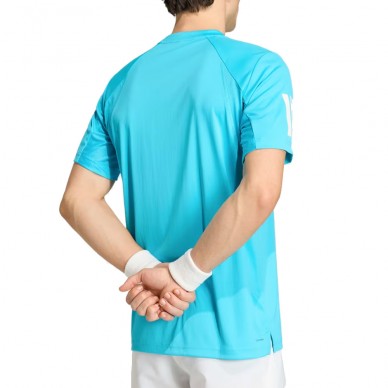 T-shirt Adidas Club 3STR bleu cyan