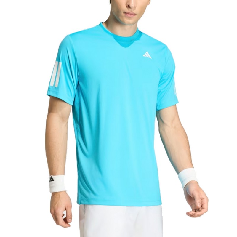 T-shirt Adidas Club 3STR bleu cyan