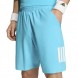 Short Adidas Club 3STR bleu cyan