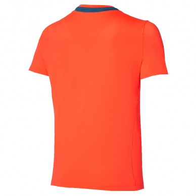 T-shirt Mizuno Tennis Tee rouge