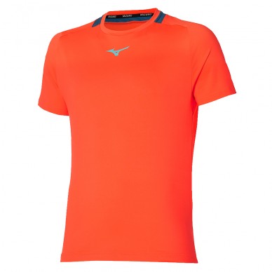 T-shirt Mizuno Tennis Tee rouge