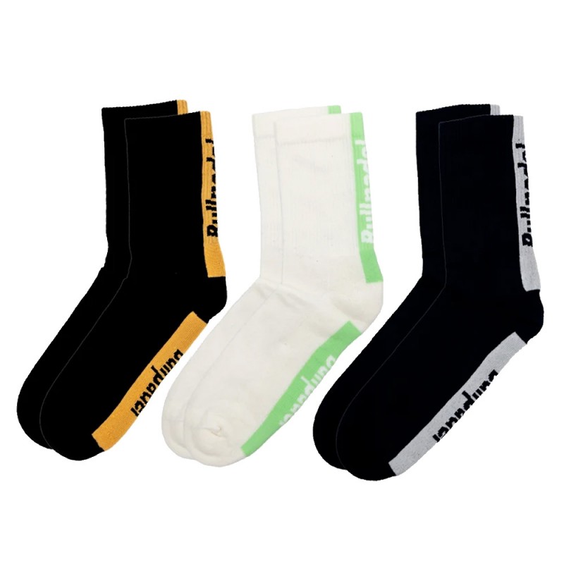 Chaussettes Bullpadel BP265 Pack 3 couleurs
