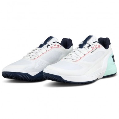 Chaussures Wilson Rush Pro 5 Clay white bay 2026