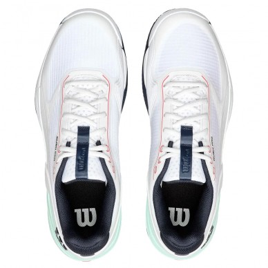 Chaussures Wilson Rush Pro 5 Clay white bay 2026