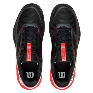 Chaussures Wilson Rush Pro 5 Clay black red 2026