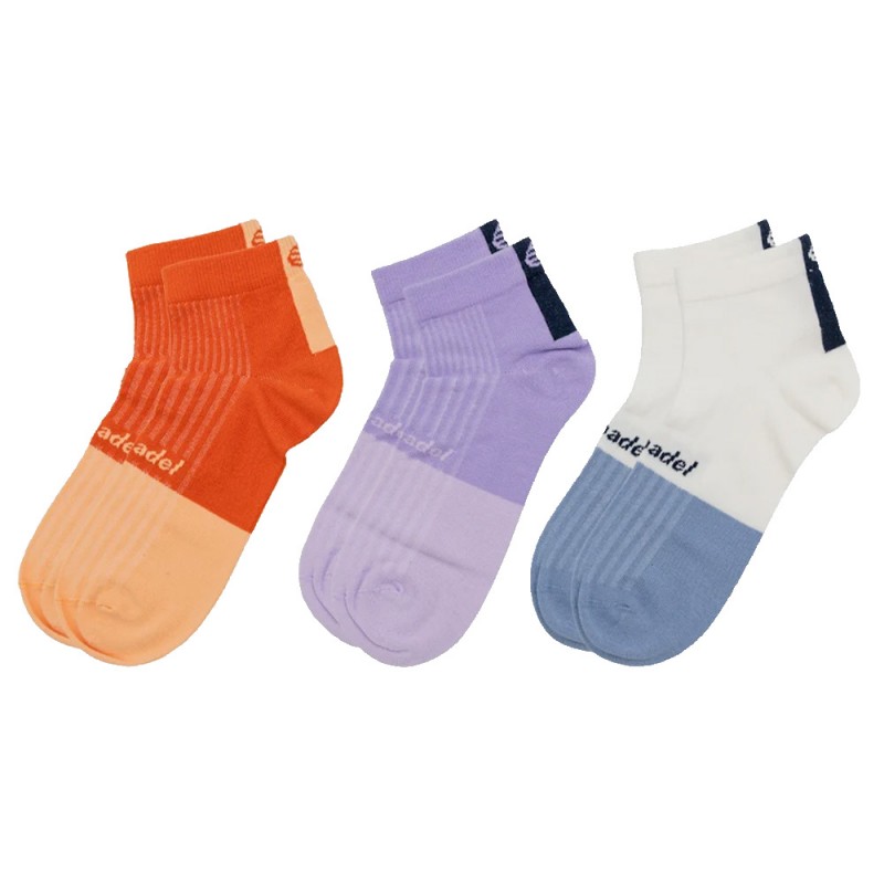 Chaussettes Bullpadel BP266 Pack 3 couleurs